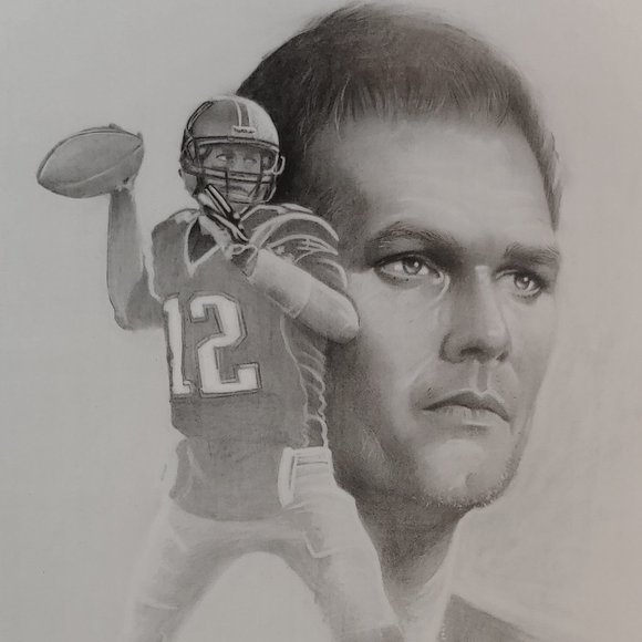 ARTIST SIGNED PRINT OF THE G.O.A.T